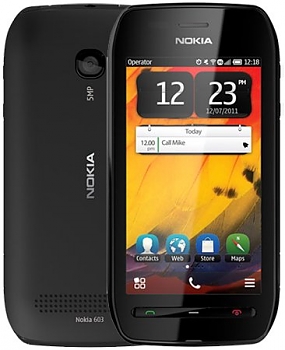 Смартфон Nokia 603 black T01143765