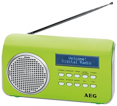 Радиоприемник AEG DAB 4130 grun ПУ (T01192053)