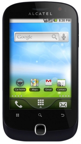 Мобильный телефон Alcatel OT990 carbon black T01158789 (ПУ Изл ВЭ)