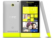 Смартфон HTC Windows Phone 8S grey/yellow T01151371 (Изл)