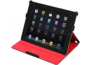 Чехол для планшетных компьютеров PortDesigns TAIPEI iPad2 new <br>Black/Red