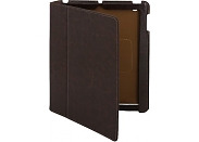 Чехол для планшетных компьютеров Denn для New iPad коричневый, DCA947M T01156475 (ПУ ВЭ)