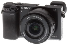 Фотоаппарат цифровой со сменной оптикой Sony Alpha A6000 black 16-50mm