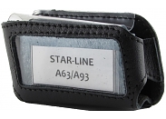Чехол для брелока Starline A63/A93 кобура черная кожа (ТГК)