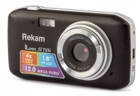 Фотоаппарат цифровой Rekam iLook S755i Black 12Mpix