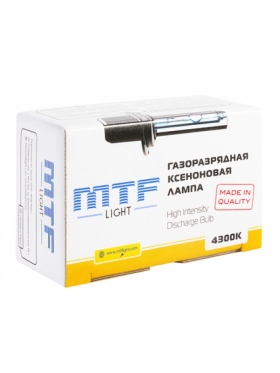Лампа ксеноновая MTF HB4 - 4300k