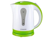Чайник электрический StarWind SKP2215 белый/зеленый
