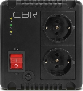 Стабилизатор напряжения CBR CVR 0100, 1000 В·А/600Вт