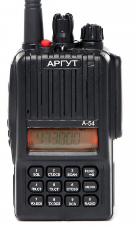 Рация Аргут А-54 (400-470 MHz-UHF) (LPD+PMR)  Li-ION 2300 mAh