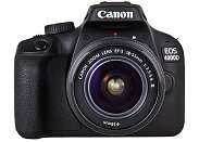 Фотоаппарат зеркальный Canon EOS 4000D KIT черный 18Mpix 18-55mm