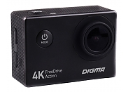Видеорегистратор Digma FreeDrive Action 4K черный