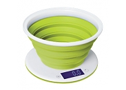 Весы кухонные StarWind SSK5575 белый/зеленый