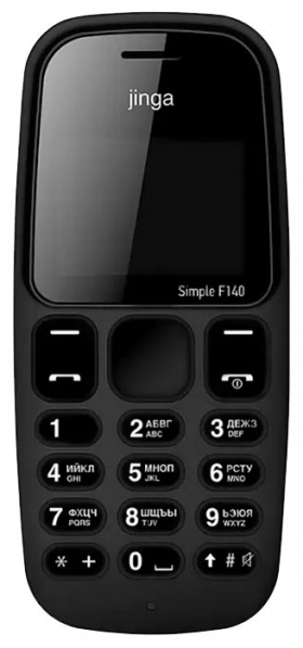 Мобильный телефон Jinga Simple F140 black